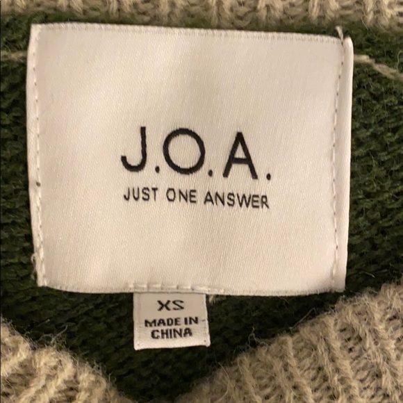 J.O.A Sweater. Size X Small. - Picture 8 of 8